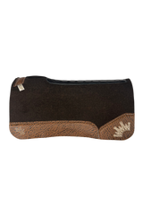 OG Saddle Pad with Vintage Peat Elephant - Crown in Beige Embroidery
