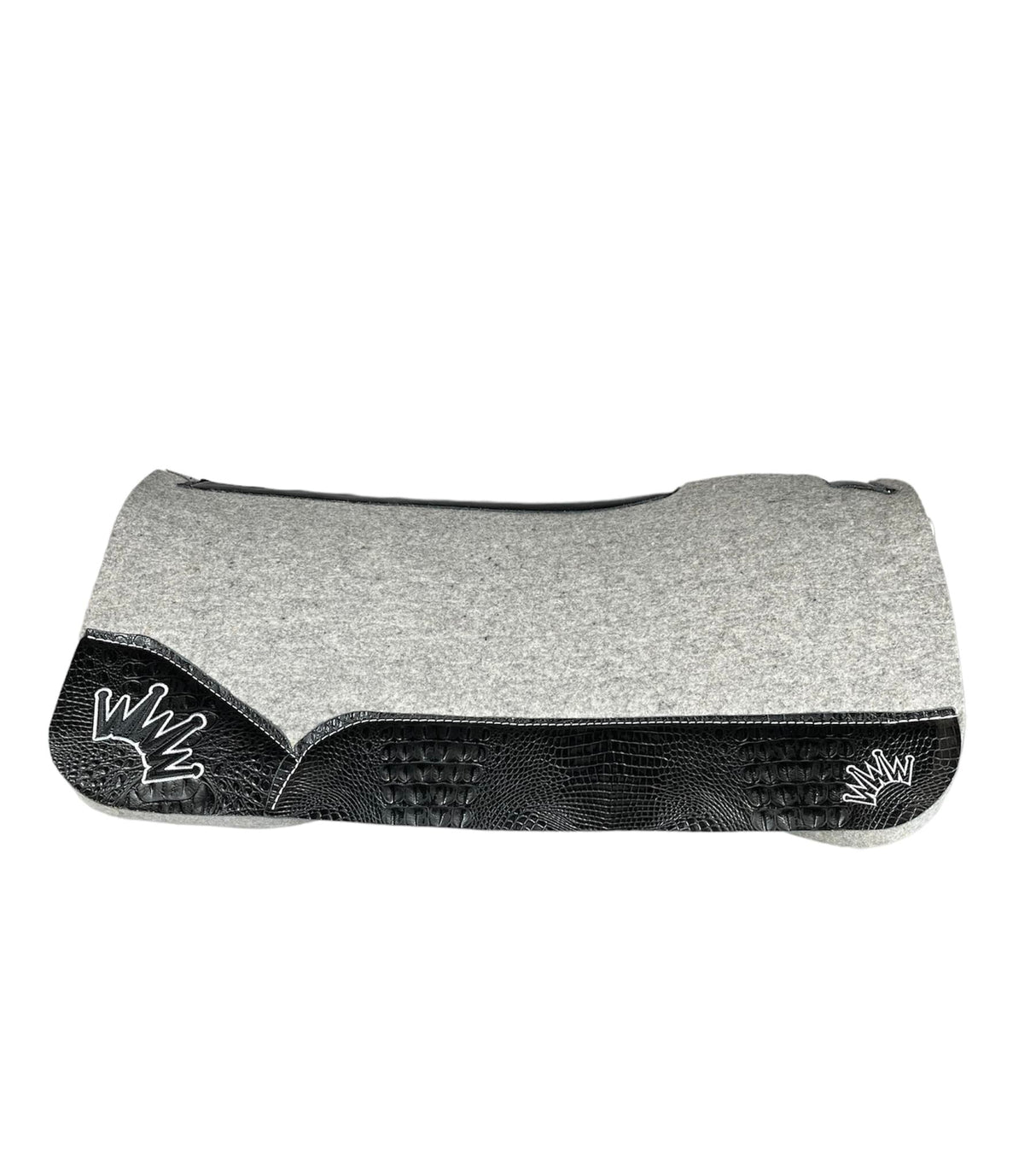 30x30 1.25" Kush Gray Wool Saddle Pad (#87987)