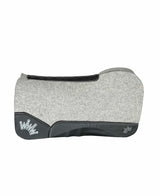 32x32 3/4" Kush Gray Wool New Open Wither Saddle Pad (#88221)