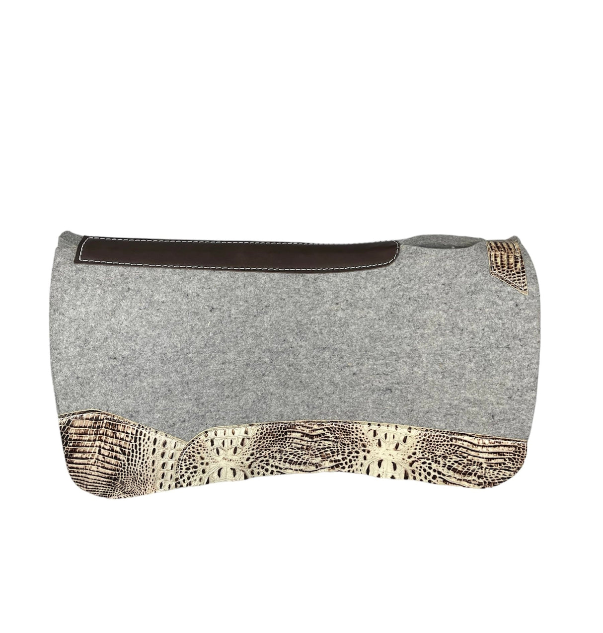 32x32 1/2" Kush Gray Wool Saddle Pad (#99105)