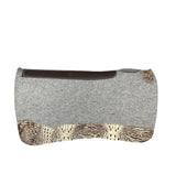 32x32 1/2" Kush Gray Wool Saddle Pad (#99105)