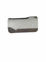 32x32 1" Gray Kush Wool Saddle Pad (#129333)