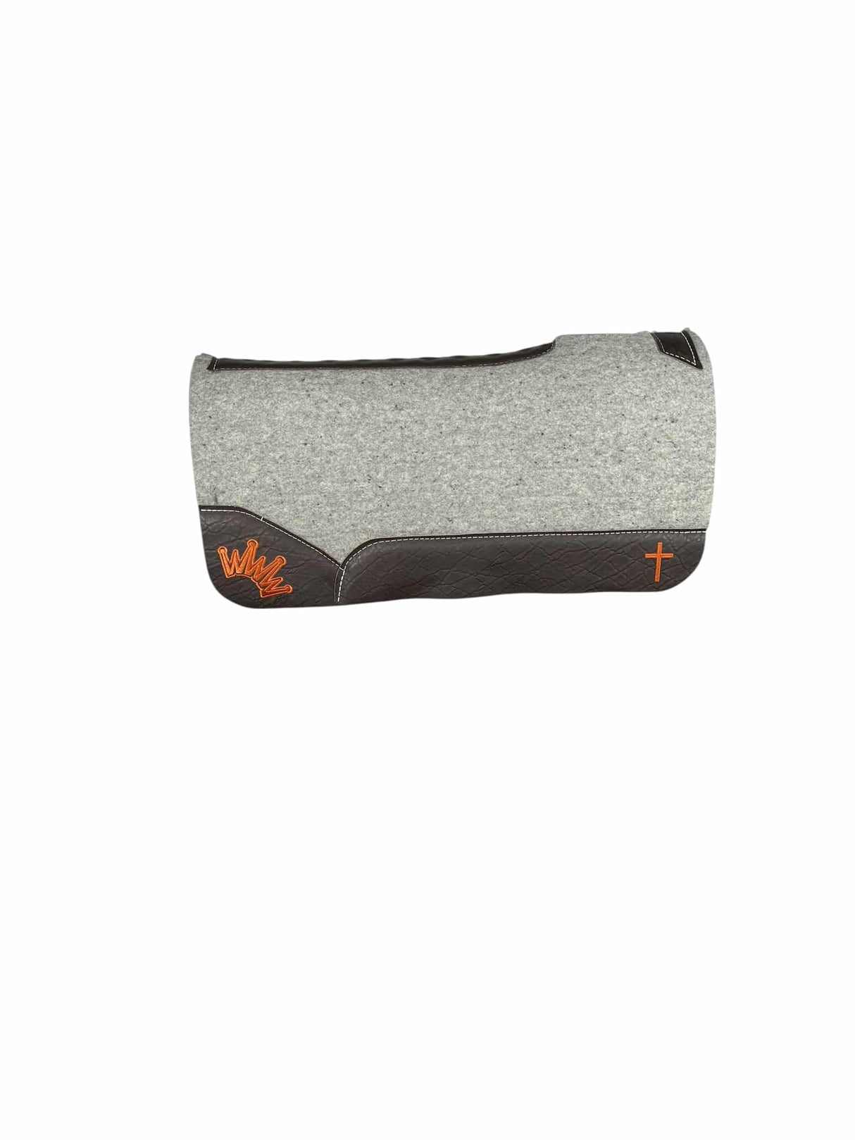 30x30 3/4" Gray Kush Wool Saddle Pad (#125428)