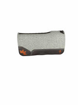 30x30 3/4" Gray Kush Wool Saddle Pad (#125428)