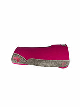 30x30 1" Pink Kush Wool Saddle Pad (#132071)