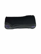 30x30 3/4" Black Kush Fleece Saddle Pad (#132868)