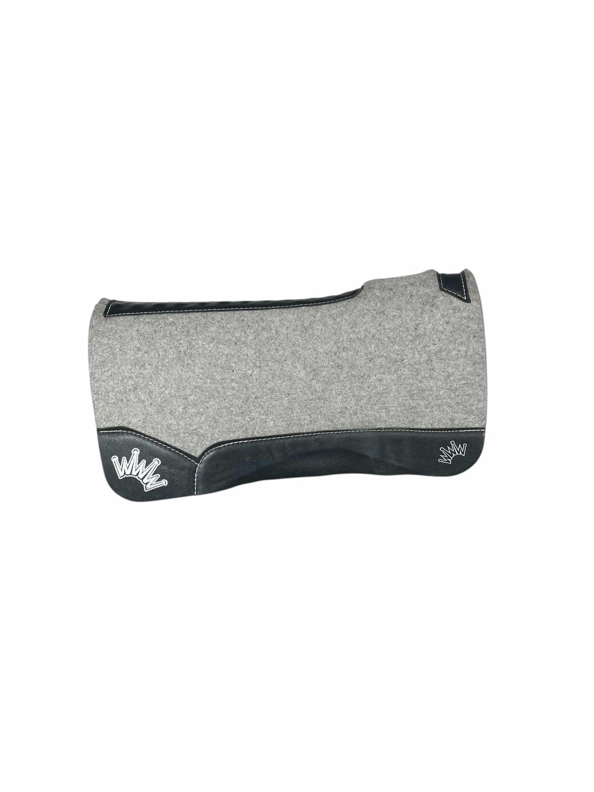 32x32 3/4" Grey Kush Wool Saddle Pad (#1293470)