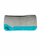 32x32 1.25" Gray Kush Wool Saddle Pad (#132285)