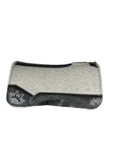 28x28 1" Gray Kush Fleece Saddle Pad (#123848)