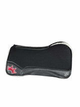 32x32 1" Black Kush Fleece Open Extended Wither Saddle Pad (#123903)