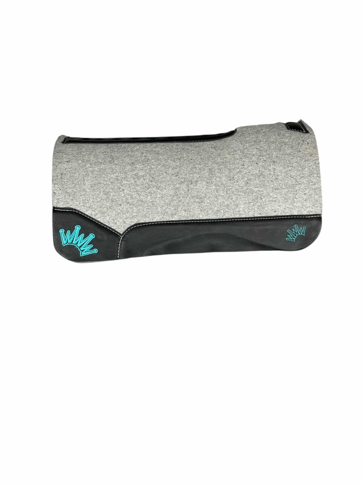 32x32 1" Gray Kush Wool Saddle Pad (#133577)