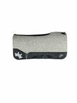 32x32 1" Gray Kush Wool Saddle Pad (#133926)