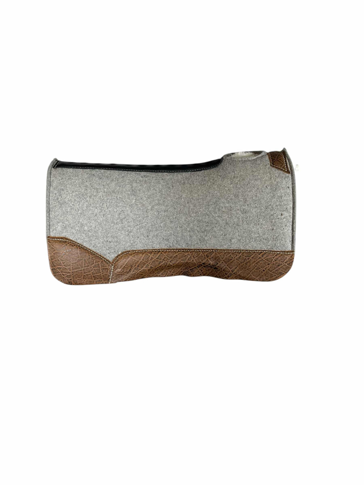 32x32 3/4" Gray Kush Fleece Saddle Pad (#130917)
