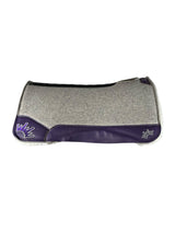 32x32 1" Gray Kush Fleece Saddle Pad (#132125)