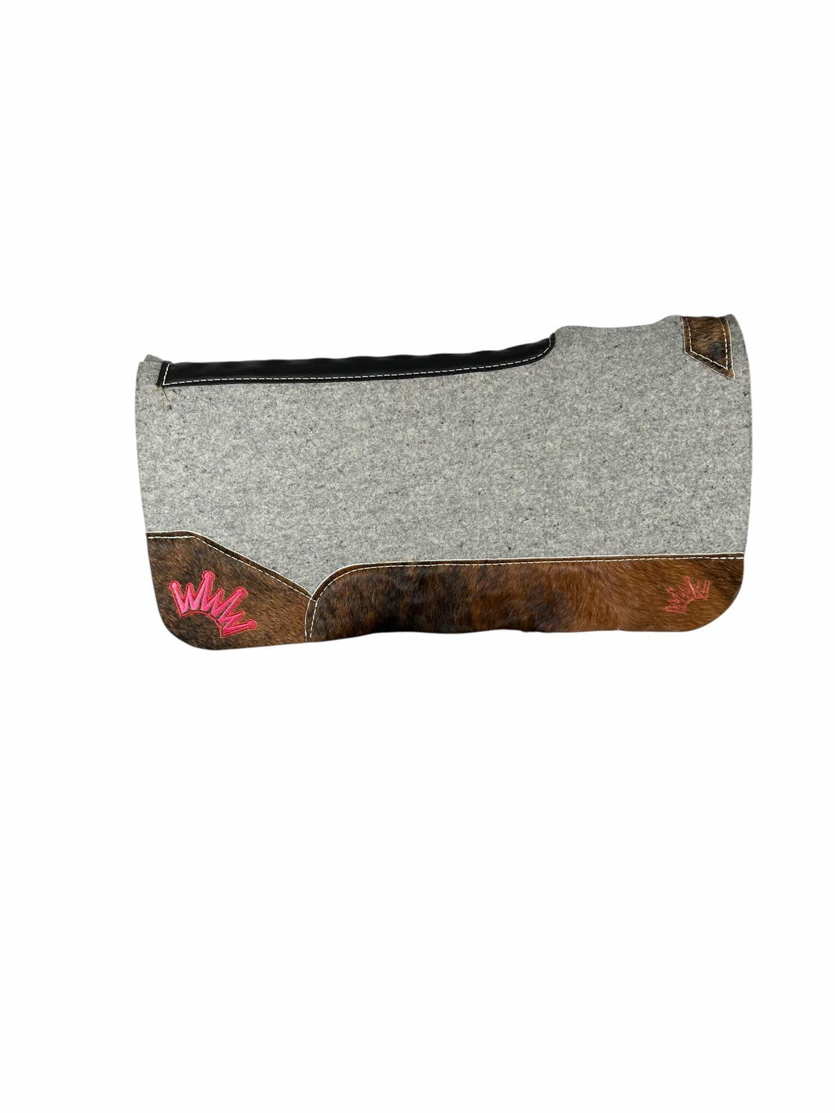 30x30 3/4" Gray Kush Wool Saddle Pad (#128314)