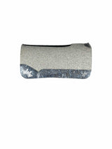 32x32 1" Gray Kush Wool Saddle Pad (#133918)