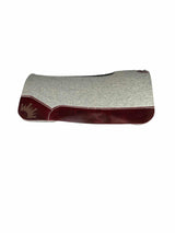 32x32 1.25" Gray Kush Wool Saddle Pad (#132289)