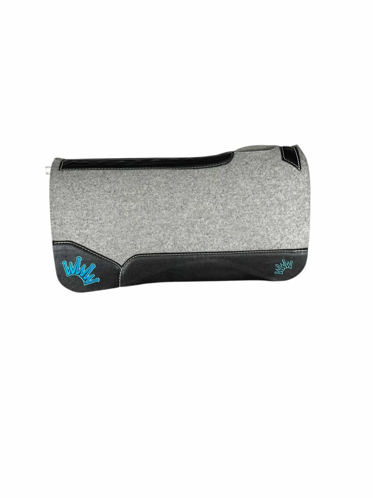 32x32 3/4" Gray Kush Wool Saddle Pad (#133186)