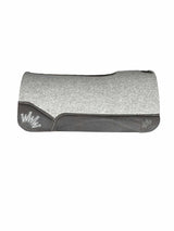32x32 1" Gray Kush Wool Saddle Pad (#133573)
