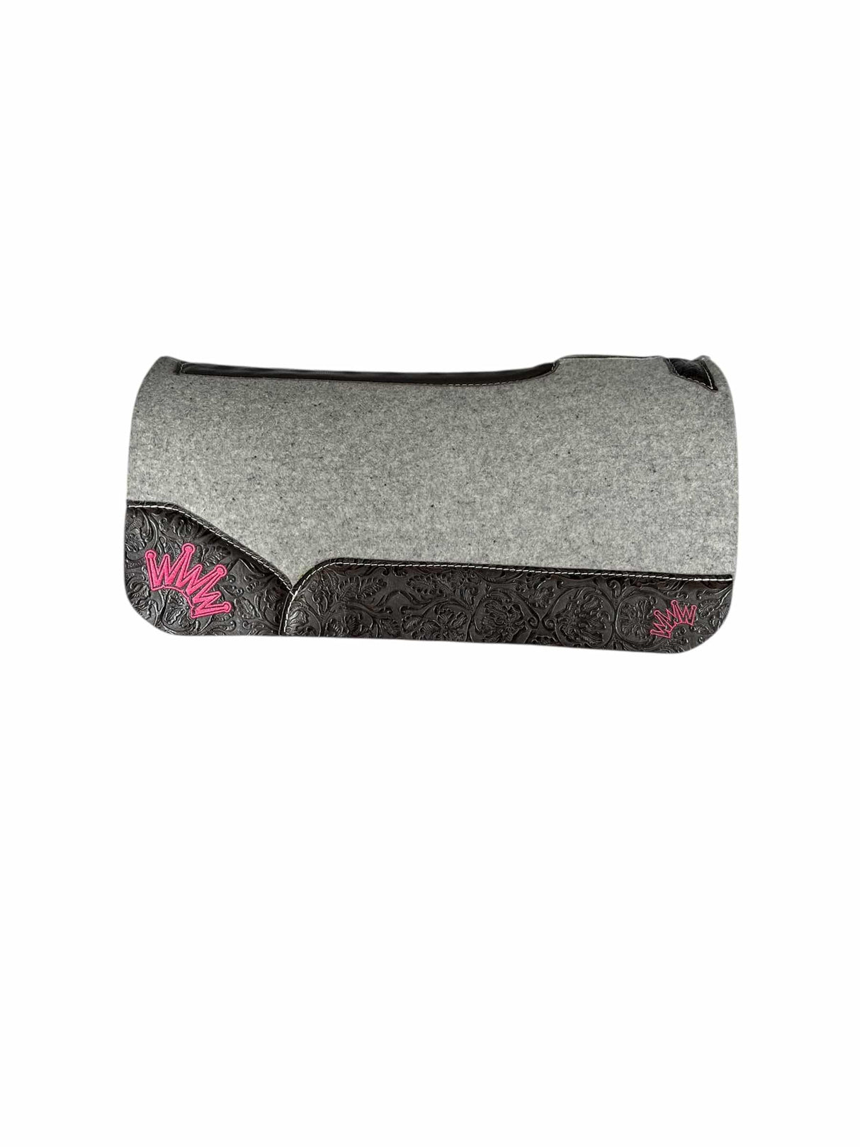 30x30 1" Gray Kush Wool Saddle Pad (#132040)