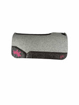 30x30 1" Gray Kush Wool Saddle Pad (#132040)