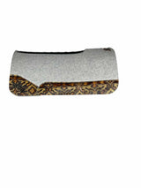 32x32 1.25" Gray Kush Wool Saddle Pad (#132290)