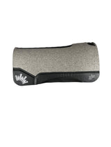 32x32 1" Gray Kush Wool Saddle Pad (#133571)