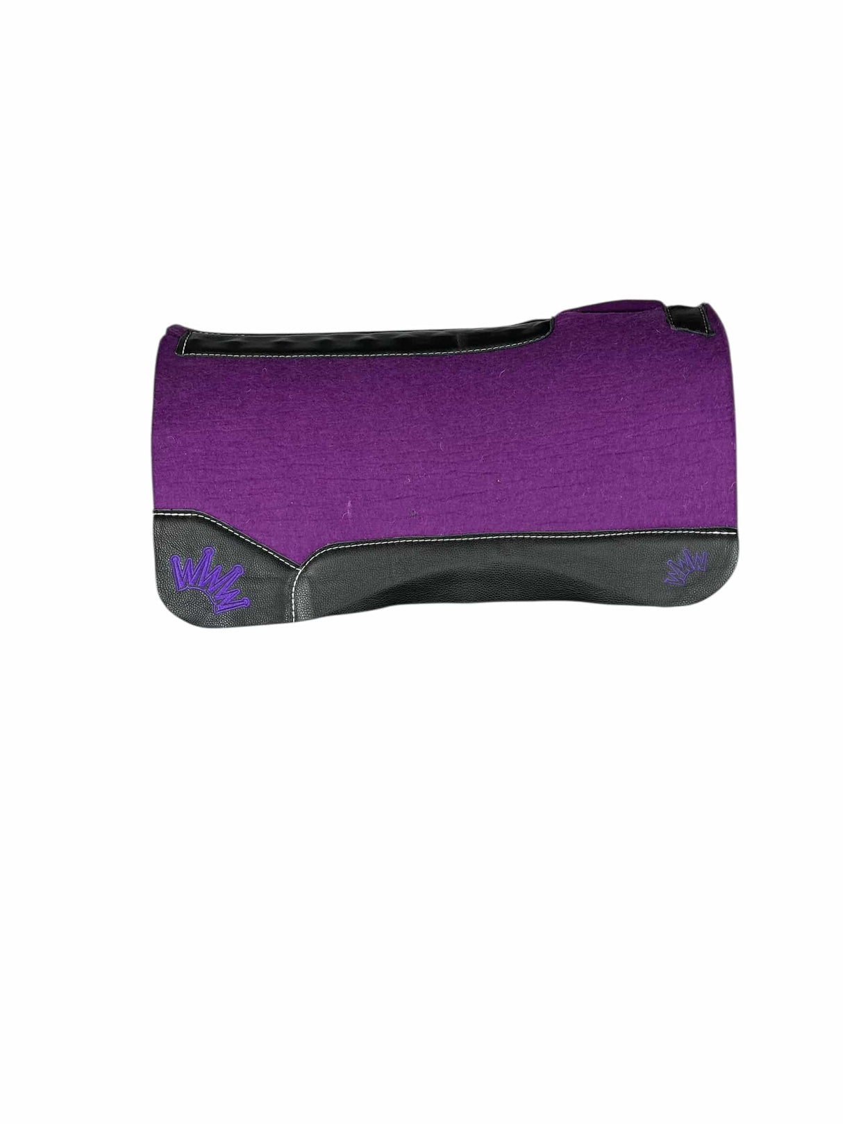 32x32 1" Purple Kush Wool Saddle Pad (#133915)
