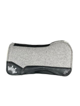 32x32 3/4" Gray Kush Fleece Open Extended Wither Saddle Pad (#123894)