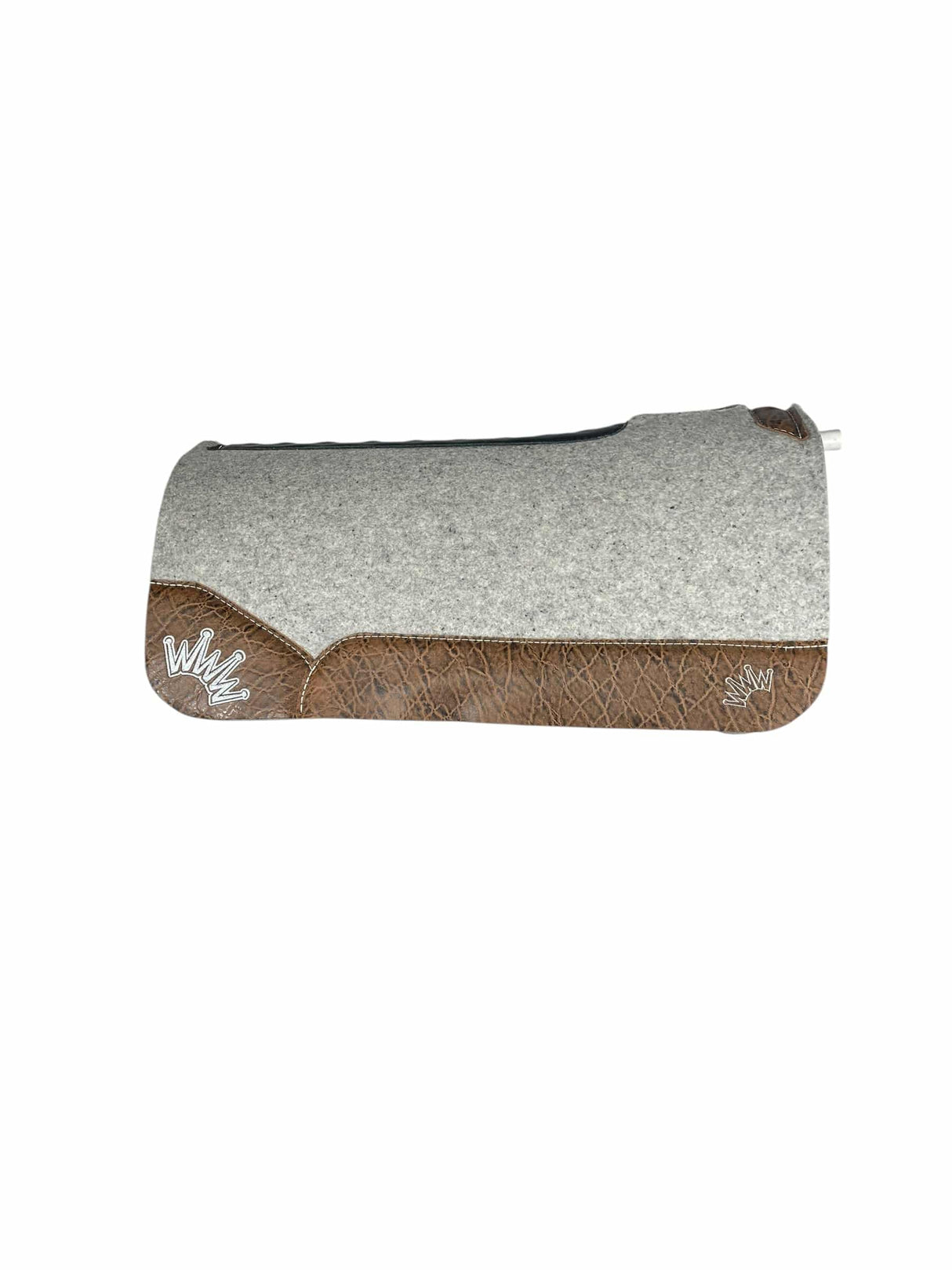 32x32 1" Gray Kush Wool Saddle Pad (#129145)