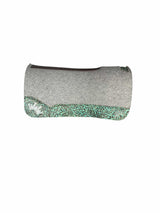 32x32 1.25" Gray Kush Wool Saddle Pad (#131411)