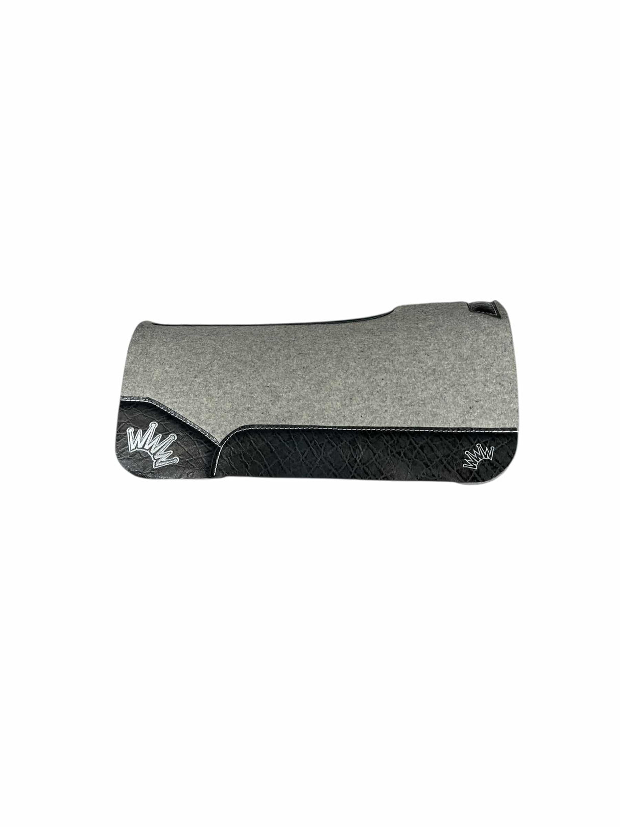 30x30 1" Gray Kush Wool Saddle Pad (#132041)