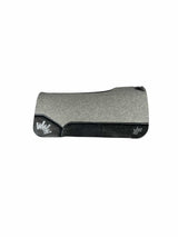 30x30 1" Gray Kush Wool Saddle Pad (#132041)