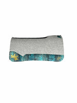 32x32 1.25" Gray Kush Wool Saddle Pad (#132291)