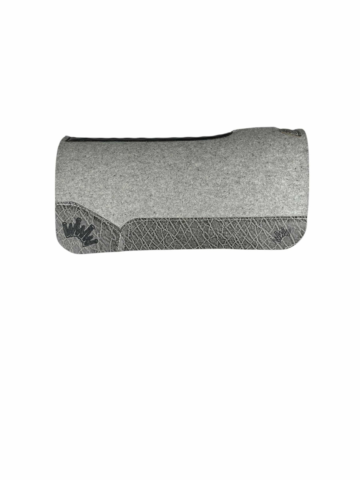 32x32 3/4" Gray Kush Wool Saddle Pad (#133189)