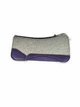 30x30 1" Gray Kush Fleece Saddle Pad (#133626)