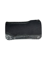 32x32 1.25" Black Kush Wool Saddle Pad (#129332)