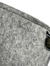 32x32 3/4" Gray Kush Fleece Saddle Pad (#131417)