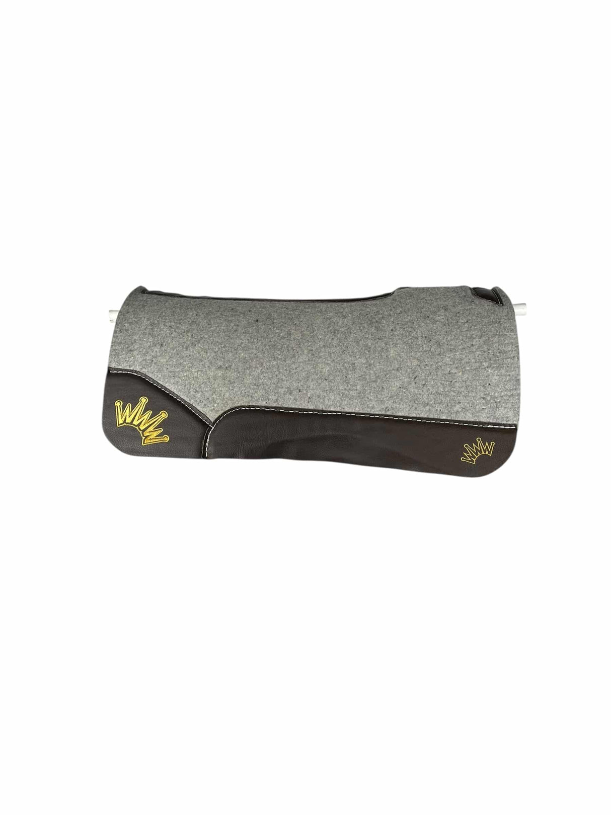30x30 1" Gray Kush Wool Saddle Pad (#132043)