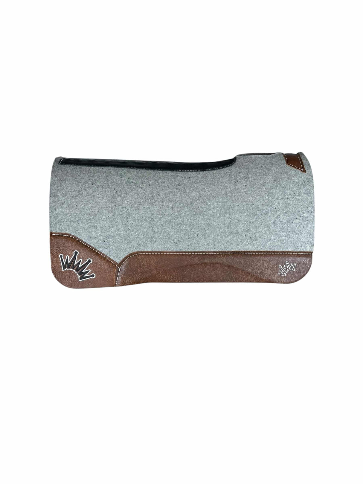 32x32 3/4" Gray Kush Wool Saddle Pad (#133190)
