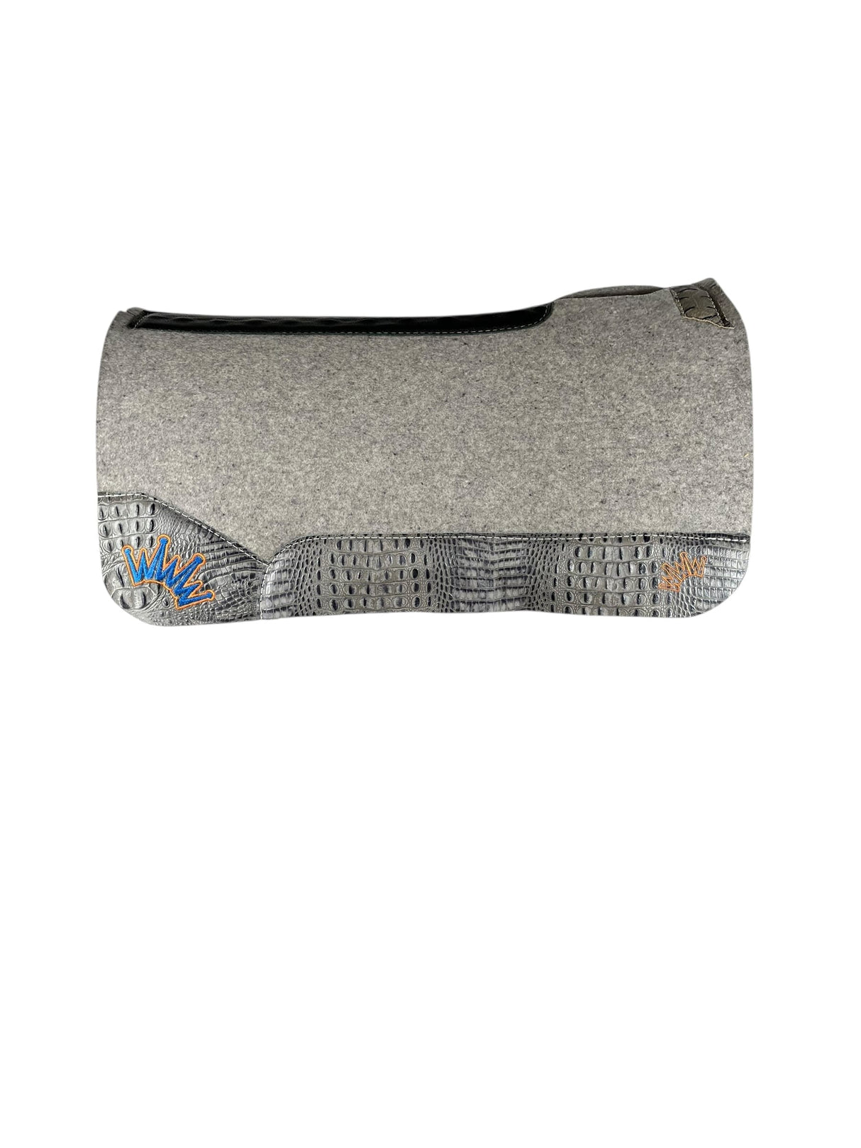 32x32 1" Gray Kush Wool Saddle Pad (#133569)