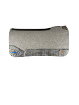 32x32 1" Gray Kush Wool Saddle Pad (#133569)