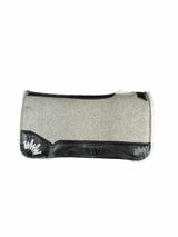 32x32 1/2" Gray Kush Fleece Saddle Pad (#123535)