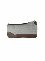 30x30 1" Gray Kush Wool Saddle Pad (#128319)