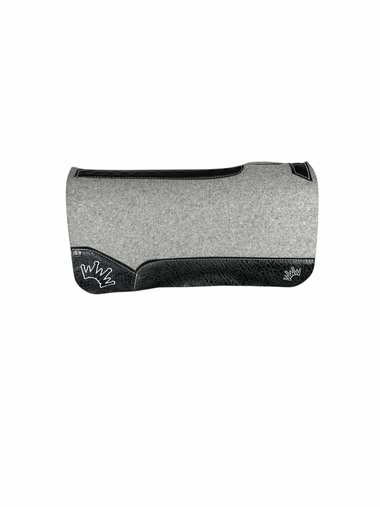 32x32 3/4" Gray Kush Wool Saddle Pad (#133192)