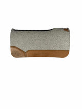 30x30 1" Gray Kush Wool Saddle Pad (#133242)