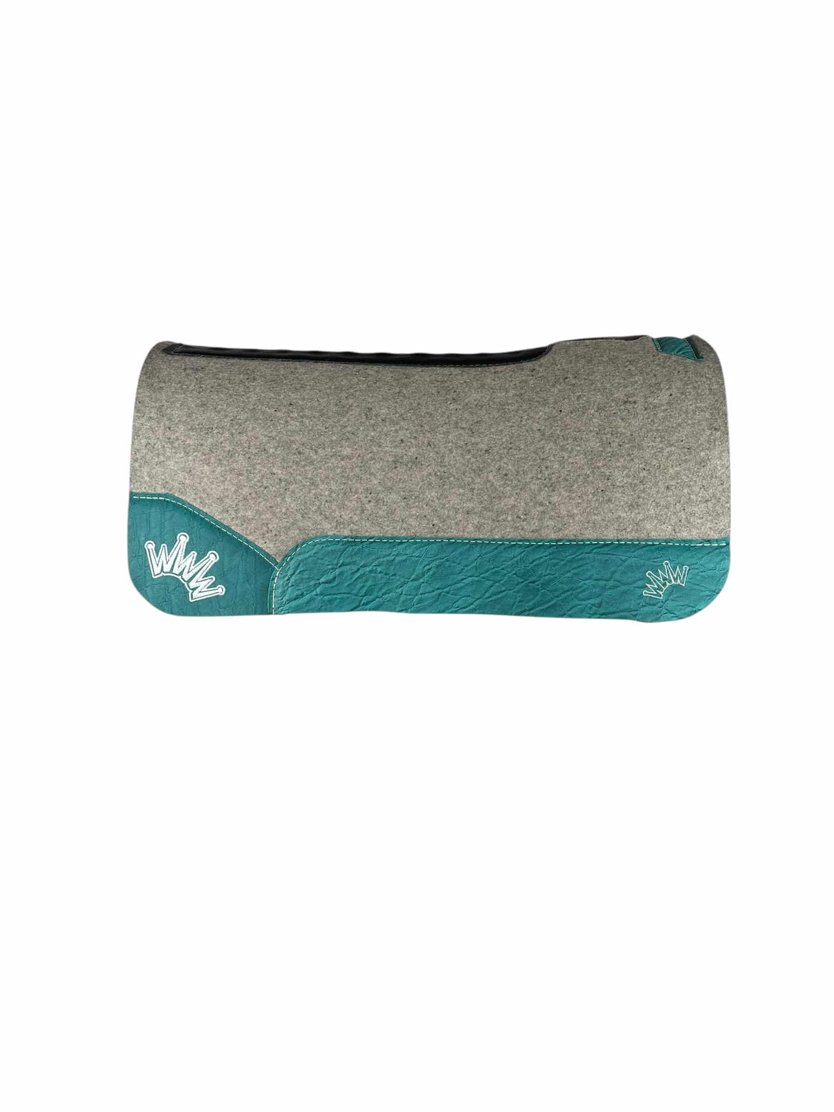 32x32 1" Gray Kush Wool Saddle Pad (#133566)