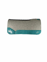 32x32 1" Gray Kush Wool Saddle Pad (#133566)