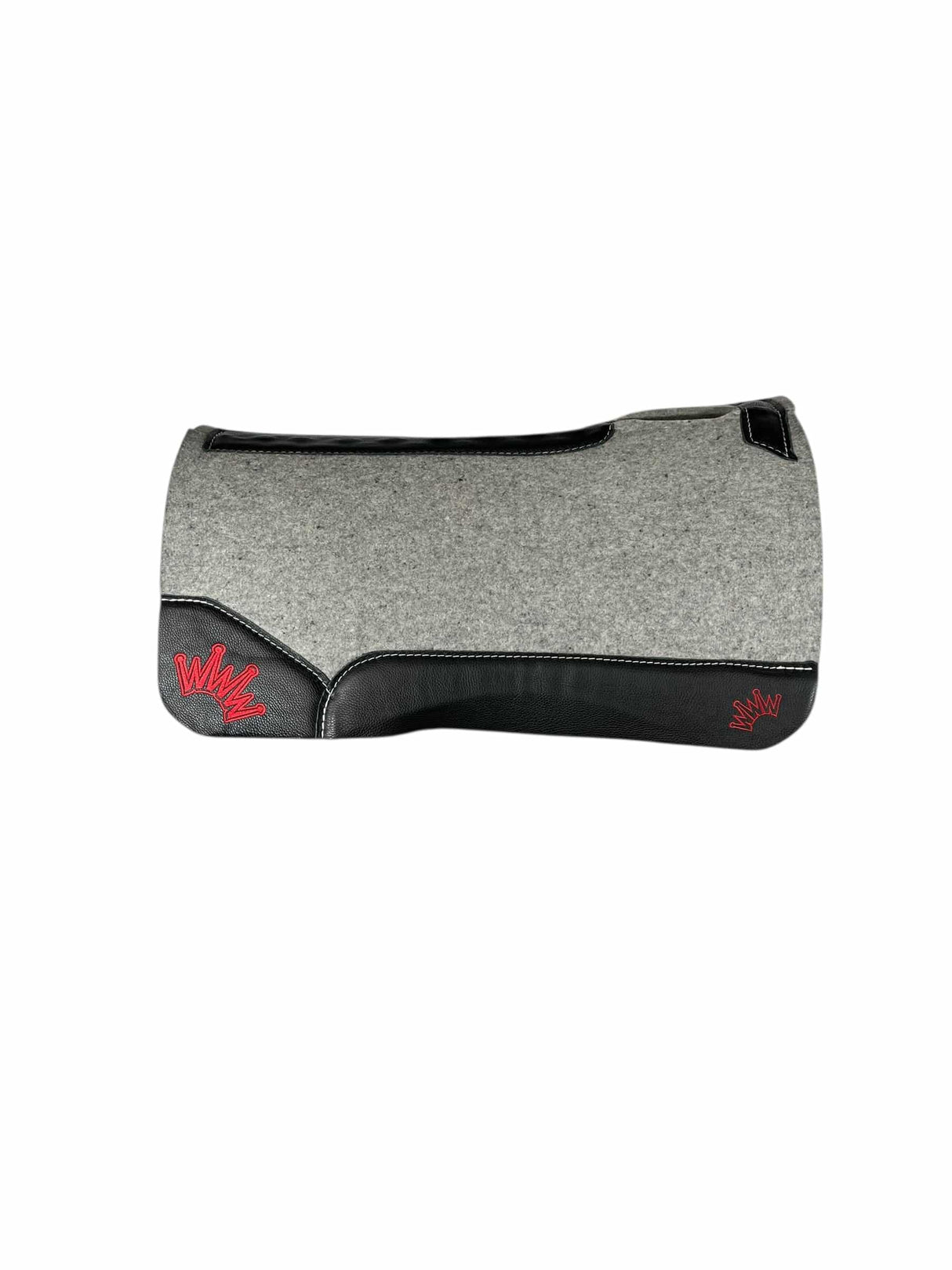30x30 1" Gray Kush Wool Saddle Pad (#132047)