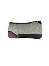 30x30 1" Gray Kush Wool Saddle Pad (#132047)